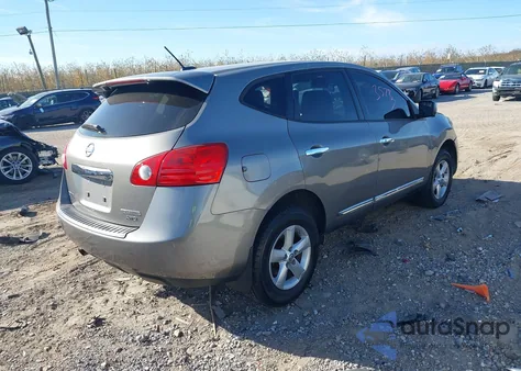 2012 Nissan Rogue S из США, поврежденный, VIN JN8AS5MV6CW390562